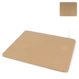 Mousepad with wireless charger recycled paper - LT95656 (gadzety reklamowe)